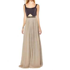 NEW LAST DRESS celestial radiance dress in black-gold